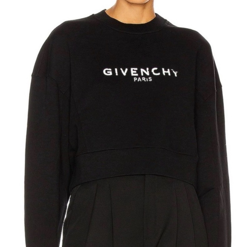 Givenchy Black Women’s crop sweater
